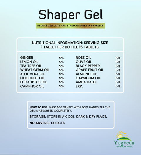 Yogveda's Shaper Gel
