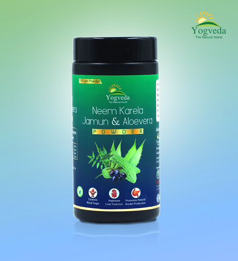 Neem, Karela, Jamun & Aloe Vera Powder